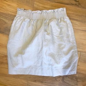 J. crew linen skirt